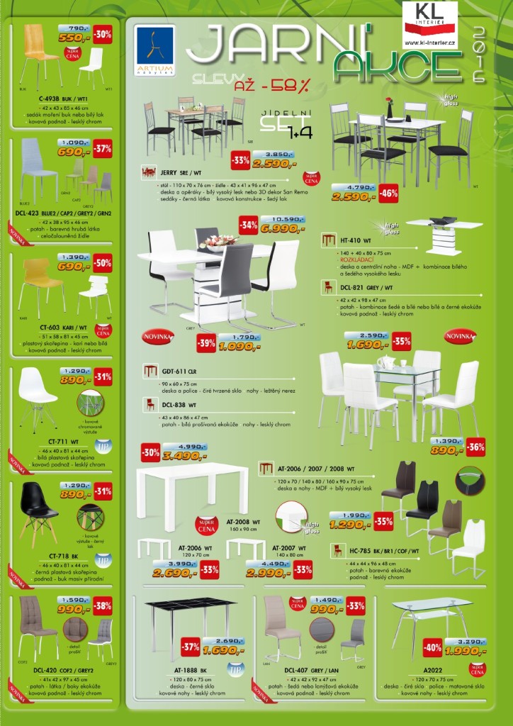 Kuchyně Zlín Židle 2